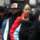 Job seekers wait to enter a job fair hosted by the state of New York at the Shirley A. Chisholm State Office Building April 12, 2012, in Brooklyn.
Justin Sullivan/Getty Images